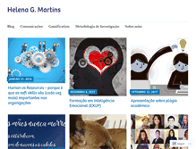 Tablet Screenshot of helenagmartins.com